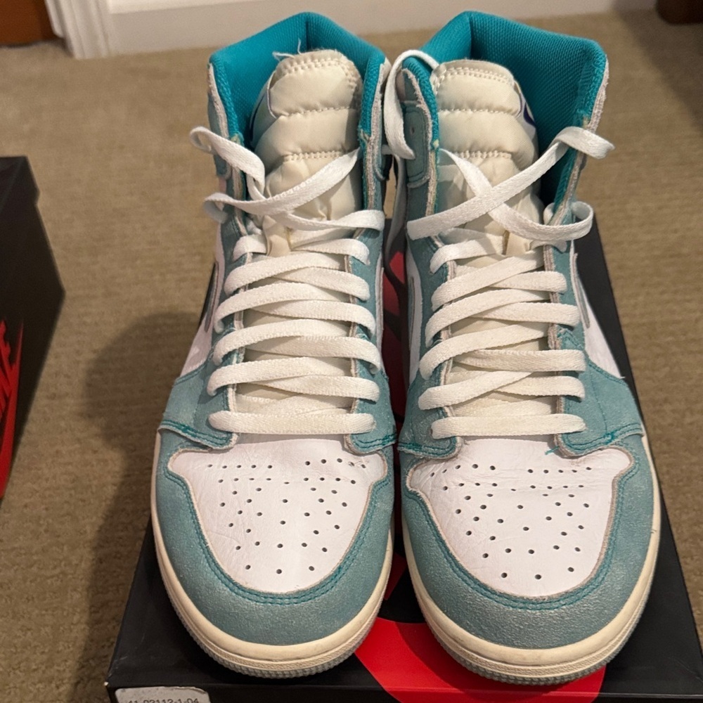 Nike Air Jordan 1 Retro High Turbo Green 2019 Size Men's 12